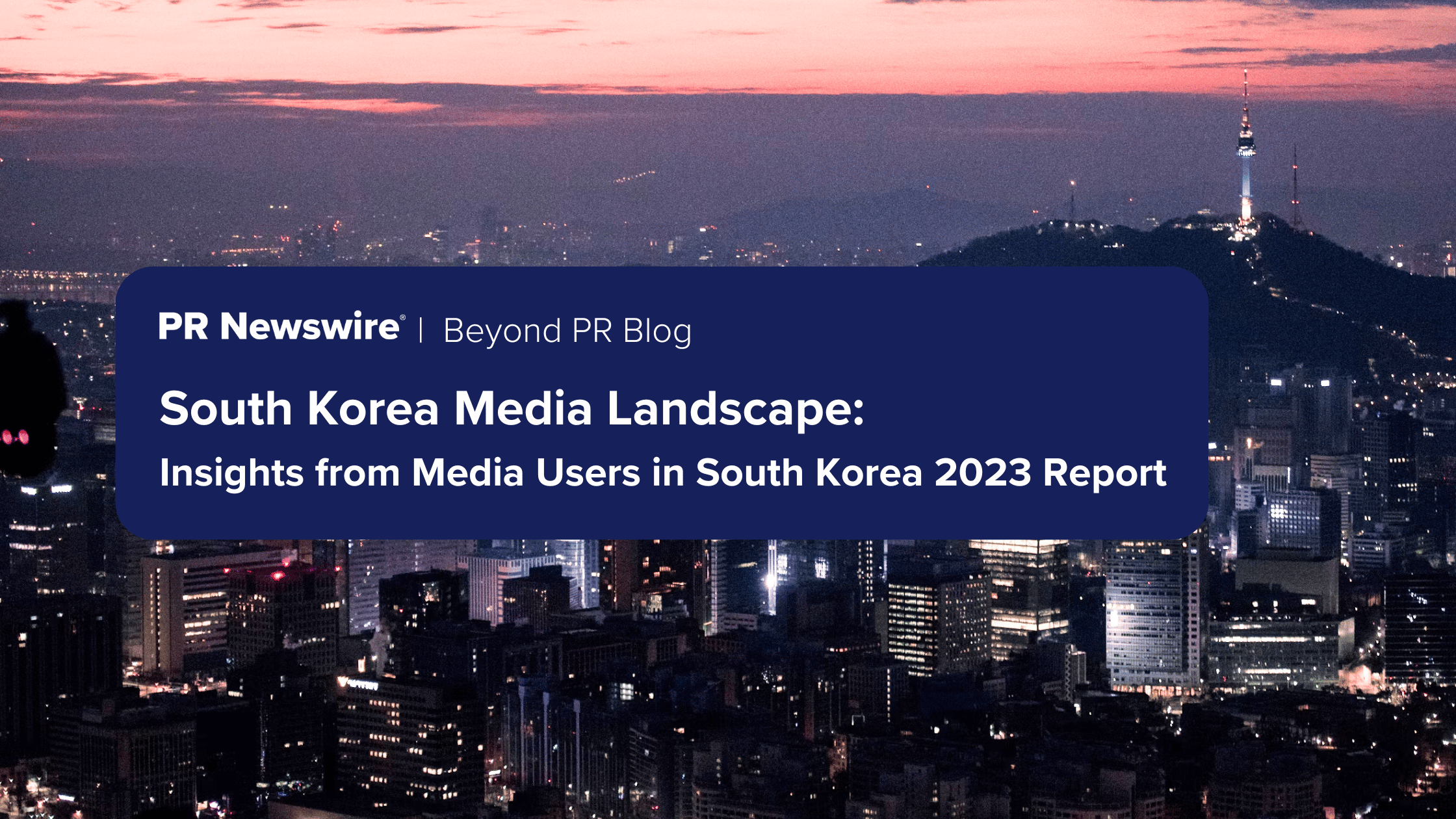 South Korea Media Landscape: Insights from Media Users in South Korea 2023 Report