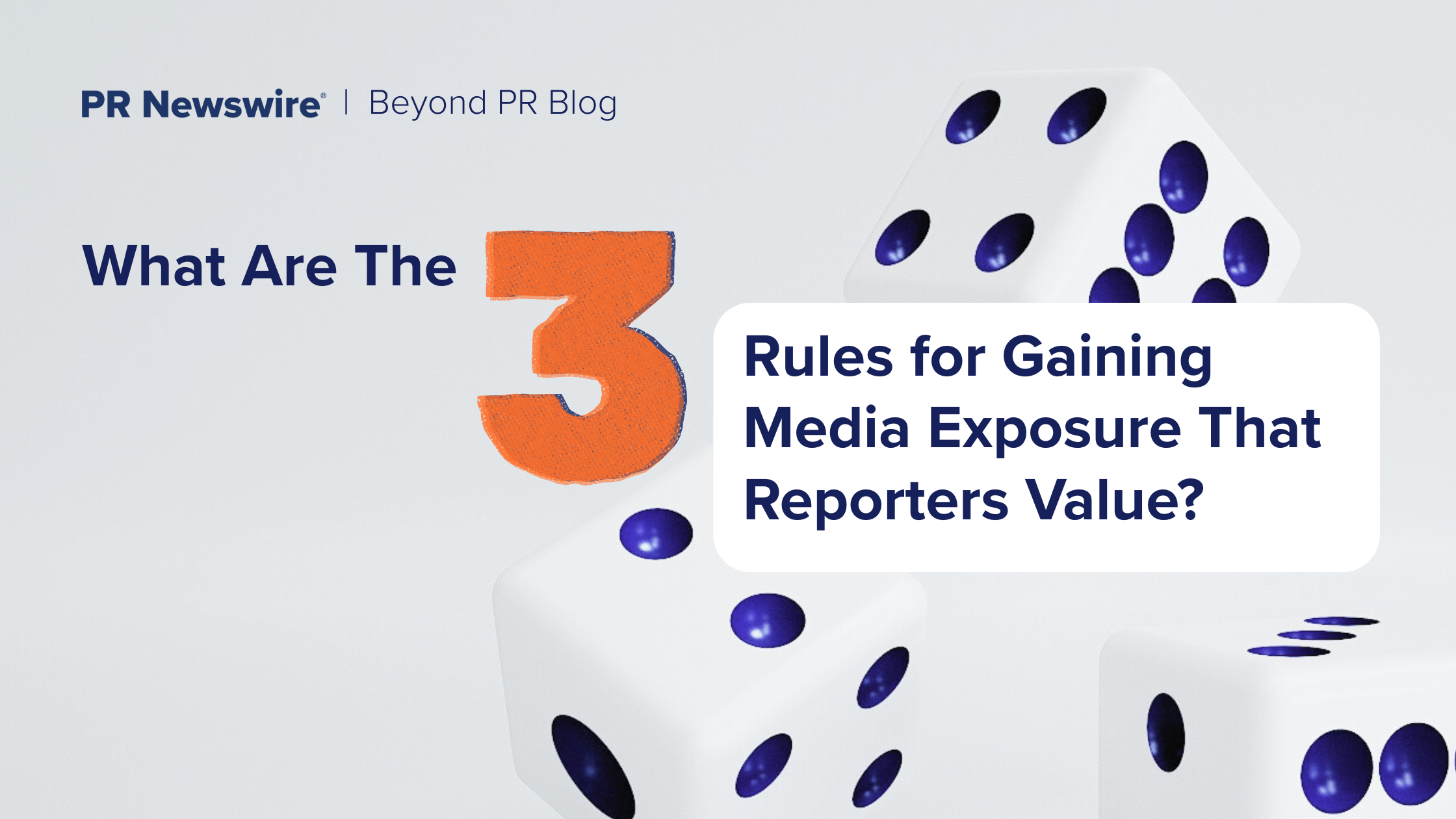 What Are the 3 Rules for Gaining Media Exposure That Reporters Value? What Are the 3 Rules for Gaining Media Exposure That Reporters Value?