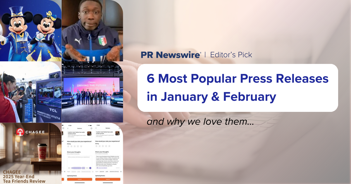 Spotlight: 6 Most Popular Press Releases in Jan & Feb 2026