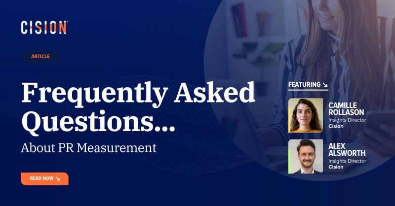 Frequently Asked Questions About PR Measurement