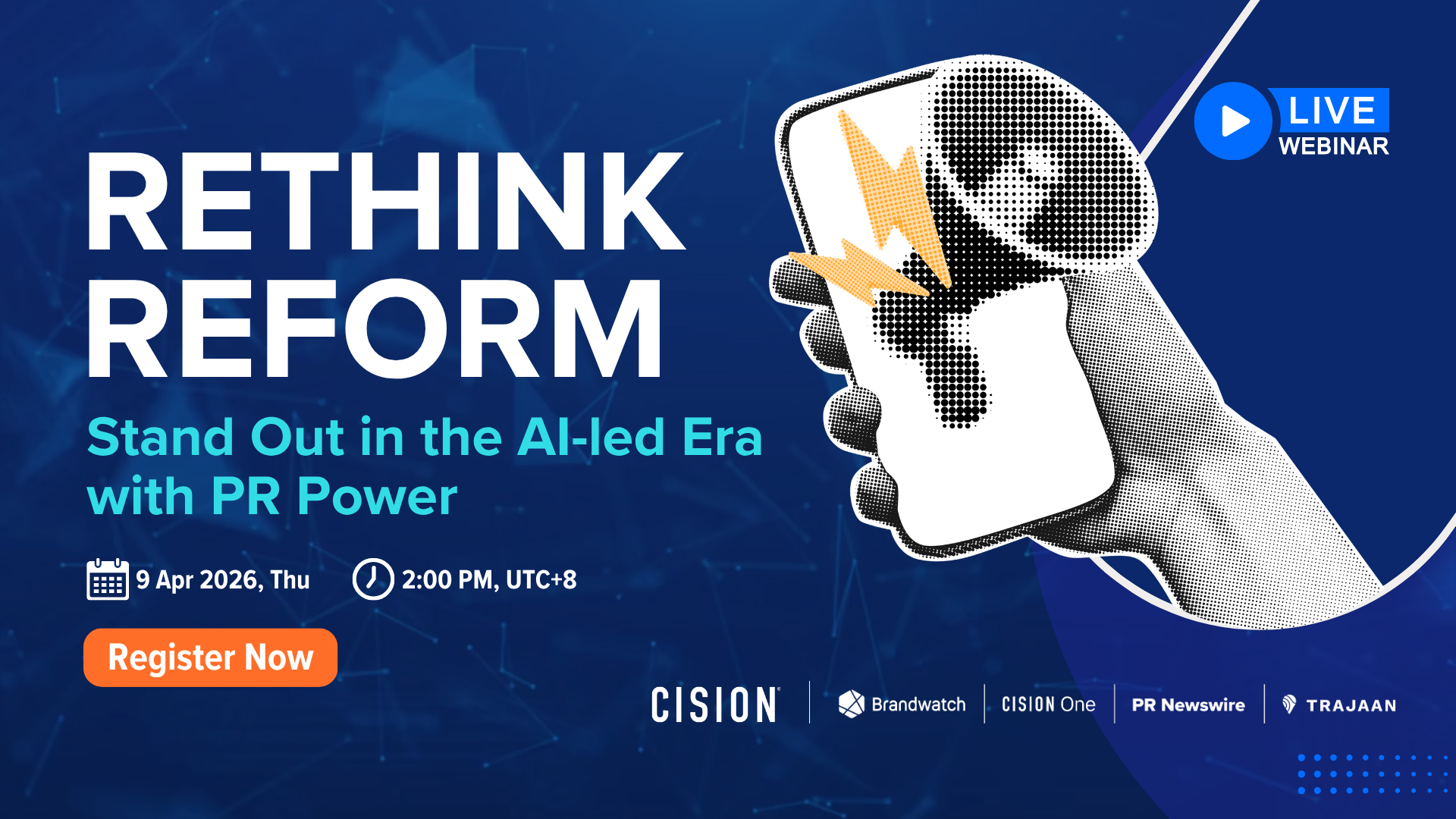 [Live Webinar] RETHINK.REFORM: Stand Out in the AI‑Led Era with PR Power