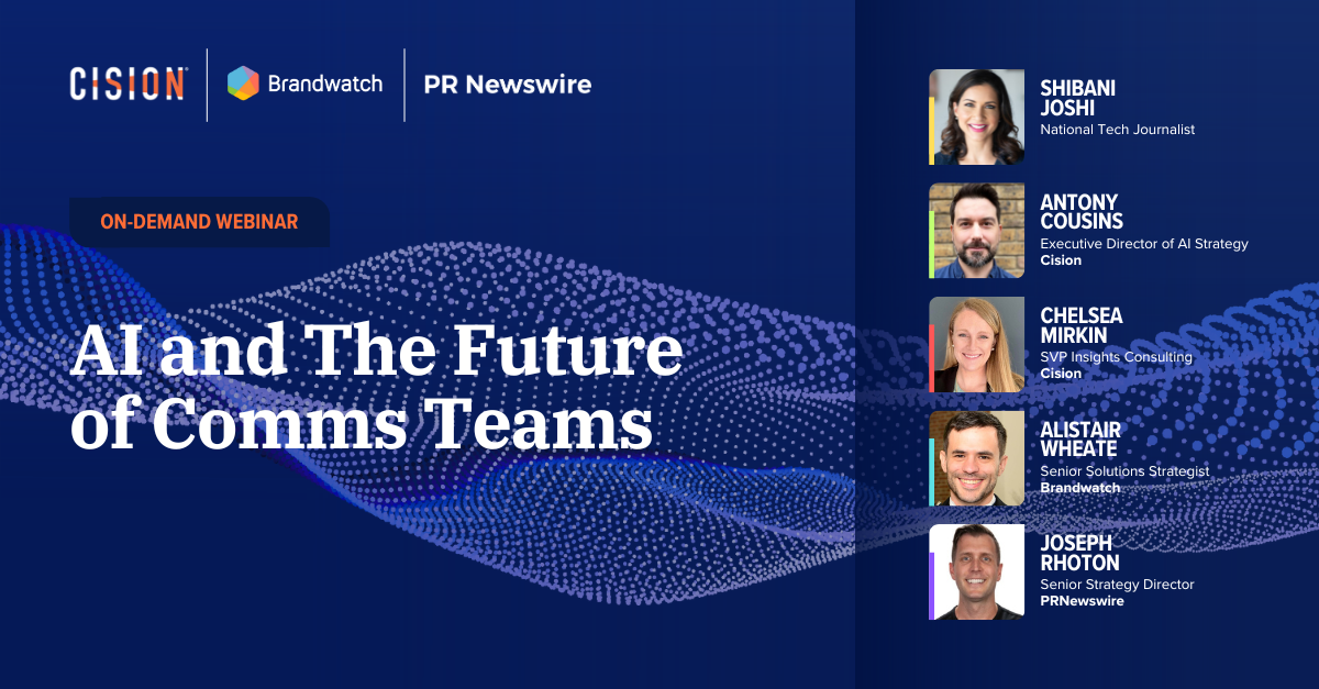[On-demand Webinar] AI and the Future of Comms Teams